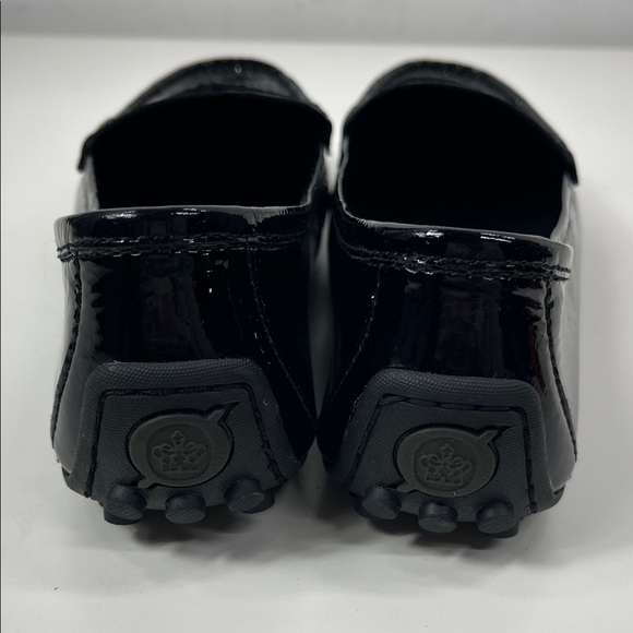 New Born Malena Patent Leather Loafers in Black Size 6.5 - Picture 4 of 7